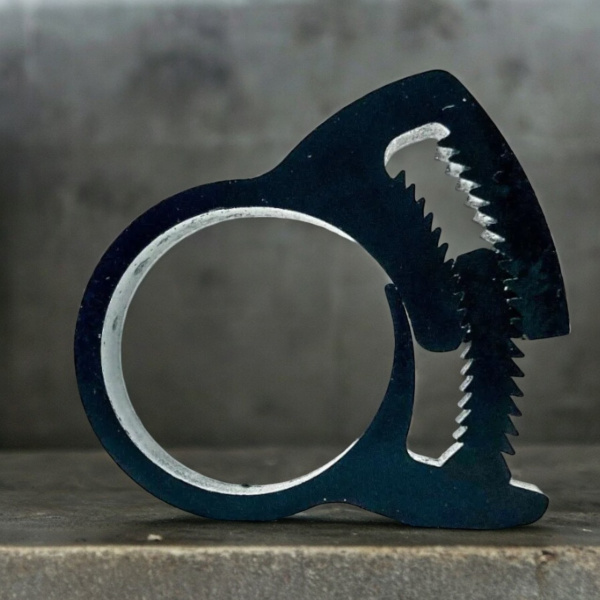 Хомут силовой пластиковый для соединения элементов круглой формы «Клип-Трек» («Clip-Track»)﻿ Ø18-15